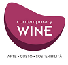 contemporary wine logo